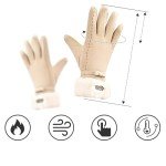 Warm Fleece Lined Touch Screen Winter Gloves
