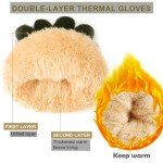 Warm Touch Screen Knit Gloves for Women (2 Pairs)