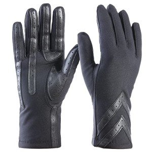 Women's Fleece-Lined Touchscreen Cold Weather Gloves