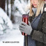 Cozy Thermal Touchscreen Gloves for Women - 2 Pairs