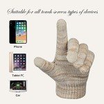 Women's 3-Piece Knitted Winter Hat and Scarf Set