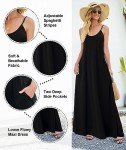 Wolddress Plus Size Sleeveless Maxi Dress with Pockets