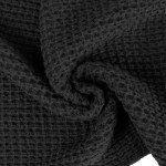 Loowoko Women's Waffle Knitted Plush Scarf