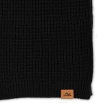 Loowoko Women's Waffle Knitted Plush Scarf