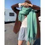 Cozy Colorful Chunky Oversized Winter Scarf