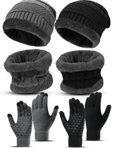 Cozy Winter Hat, Scarf & Gloves Set for All