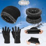 Cozy Winter Hat, Scarf & Gloves Set for All