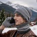 Cozy Winter Hat, Scarf & Gloves Set for All