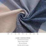 Missshorthair Women's Oversized Winter Plaid Scarf