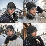 Cozy Winter Hat, Scarf & Gloves Set for All