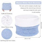 Cozy Winter Beanie, Scarf & Gloves Set - Light Blue