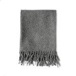 Cozy Cashmere Scarf for Women – Grey Winter Wrap