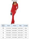 REORIA Women's Square Neck Long Sleeve Maxi Dress