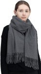 Women's Soft Cashmere Scarf for Evening Wear