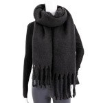 AUSEKALY Women's Oversized Colorful Plaid Scarf