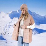 Women's 3-in-1 Winter Warm Set: Beanie, Gloves, Scarf