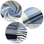 Cozy Plaid Pashmina Blanket Scarf for Women