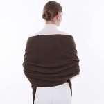 Brown Pashmina Shawl and Wrap for Women