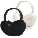 Cozy Fuzzy Winter Ear Muffs for Women - 2 Pack