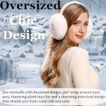 Adjustable Fuzzy Winter Ear Muffs for Women