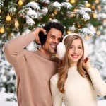 Adjustable Fuzzy Winter Ear Muffs for Women