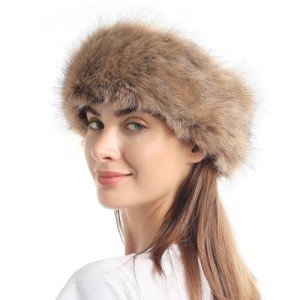 La Carrie Stretch Faux Fur Winter Headband