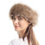 La Carrie Stretch Faux Fur Winter Headband