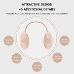 Warm Faux Fur Earmuffs for Women (Khaki)
