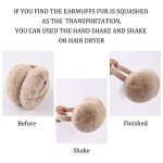 Warm Faux Fur Earmuffs for Women (Khaki)
