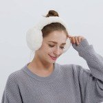 SUNBORRY Women's Adjustable Faux Fur Ear Muffs
