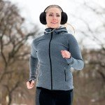 2 Pack Adjustable Faux Fur Earmuffs for Winter