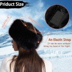Women's Faux Fur Ear Warmer Headband for Winter