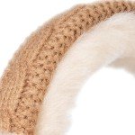 Stylish Foldable Sheepskin Winter Earmuffs for Women