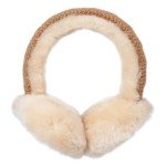 Stylish Foldable Sheepskin Winter Earmuffs for Women