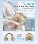 Telepepe Cordless Heated Earmuffs for Winter