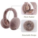 Cozy Faux Fur Foldable Ear Muffs for Women
