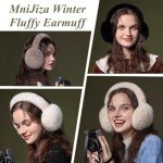 Cozy Faux Fur Foldable Ear Muffs for Women