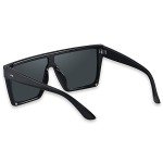 Oversized Square Sunglasses Set for Women & Men