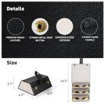 Portable Travel Sunglasses Case with 3 Slots