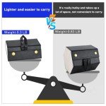 Portable Travel Sunglasses Case with 3 Slots