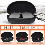 4-Pack Hard Shell Sunglasses Case for Travel