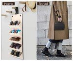 5-Slot Portable Sunglasses Organizer for Travel