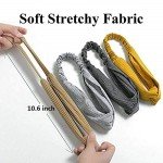 Boho Twist Knot Headbands for Women - 8 Pack