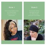Boho Wide Headbands for Women - 6 Pack Set