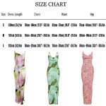 LASPIA Cowl Neck Dress Sexy Strap Shoulder Pleated Maxi Dresses Summer Wedding Guest Dresses for Women,Rose Red,Large