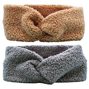 Fuzzy Winter Headbands for Girls and Women
