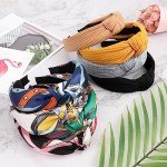 8 Pack Boho Turban Headbands for Women & Girls