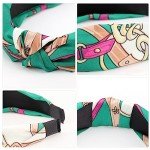 8 Pack Boho Turban Headbands for Women & Girls