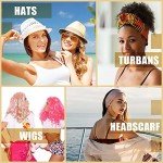 Women's Adjustable Velvet Wig Grip Bands - 6 Pack