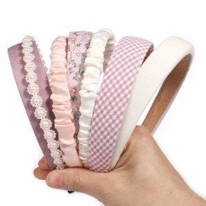 7-Piece Stylish Headband Set for Women & Girls